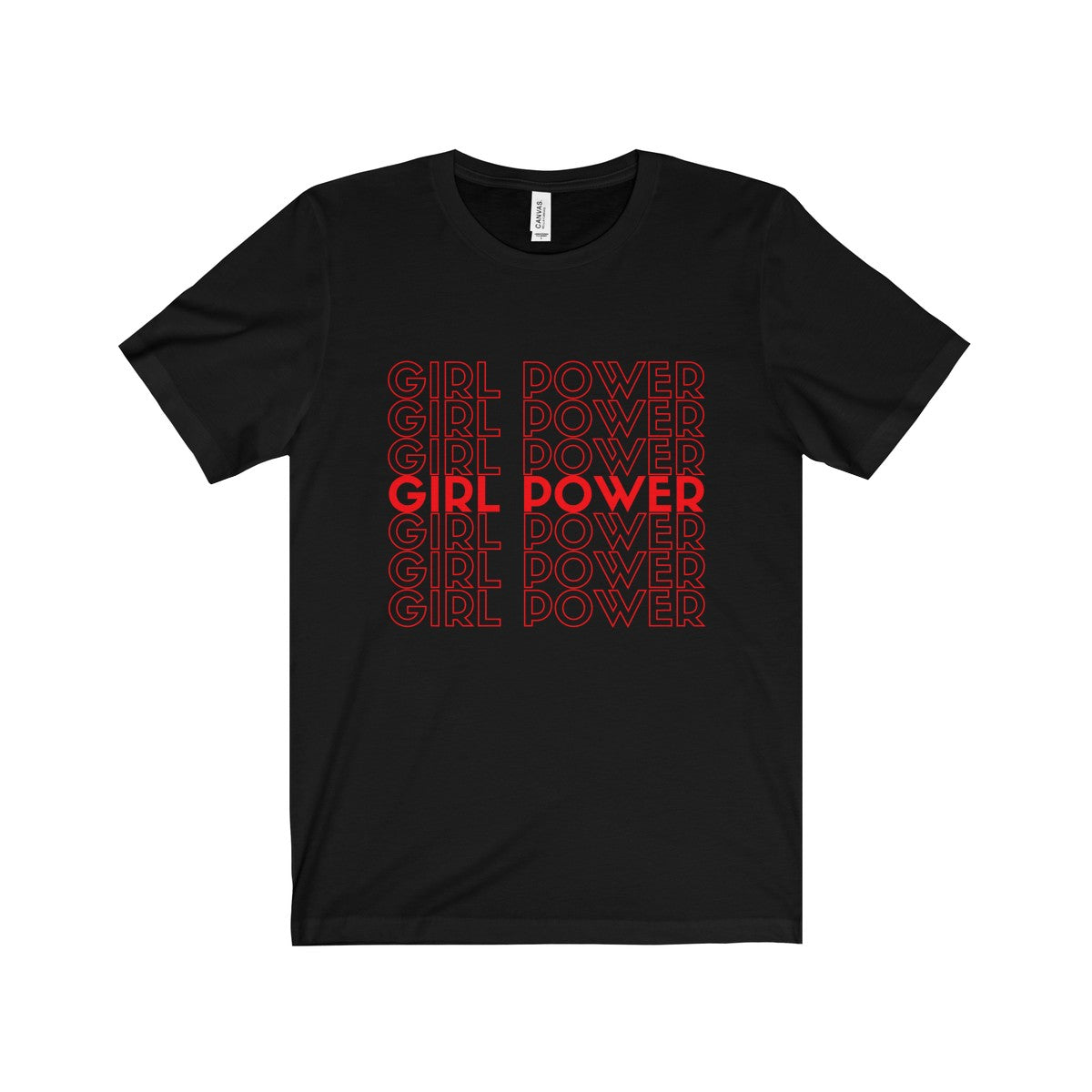 Girl Power Thank You Bag Relaxed Fit T Shirt - Shop Bed Head Society