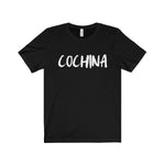 Cochina T Shirt - Large White Print - Shop Bed Head Society