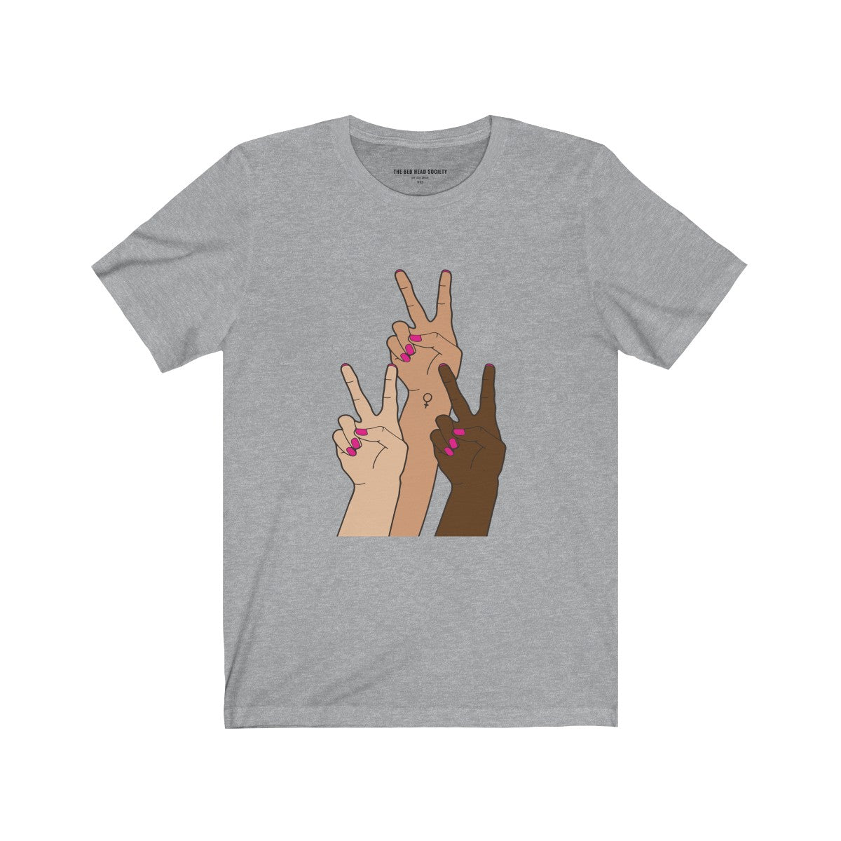 3 Peace Shirts - T shirt - Shop Bed Head Society